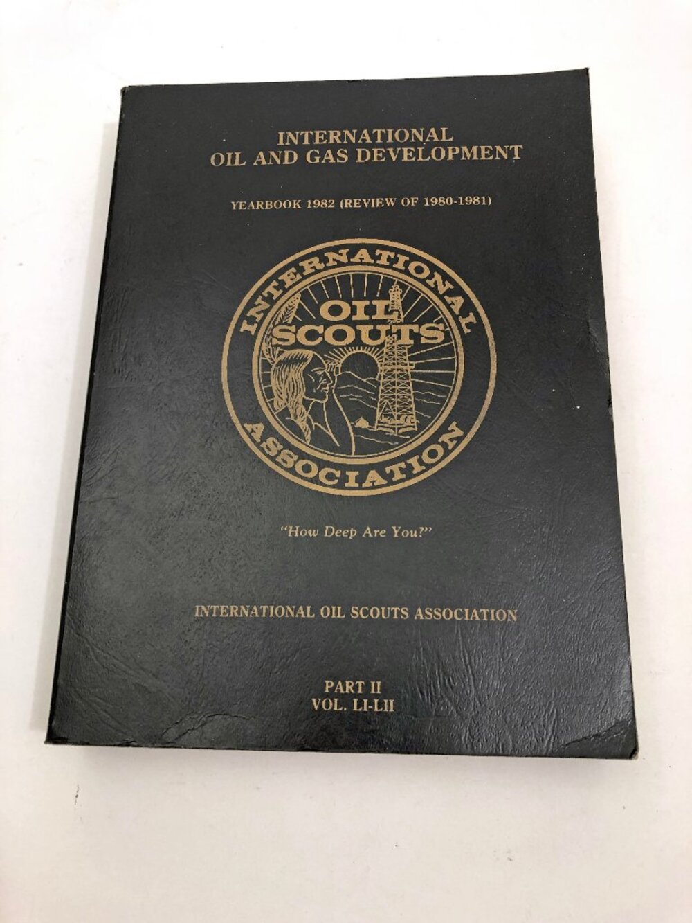 International Oil & Gas Yearbook 1982 Vol LI-LII Part II PB Vintage